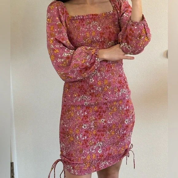 open lace back dress Jessica Simpson Women's Soft Jersey Side Slits T-Shirt Midi Dress – Letay  Store main image 0